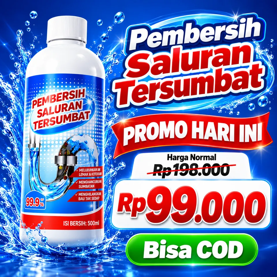 Pembersih Saluran Tersumbat 500 ml — promo